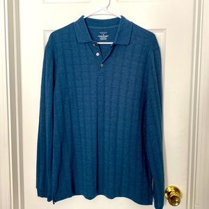 Van Heusen Mens 3 Button Long Sleeve Shirt